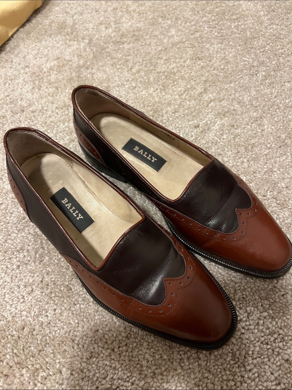 BALLY women’s loafers size 36.5